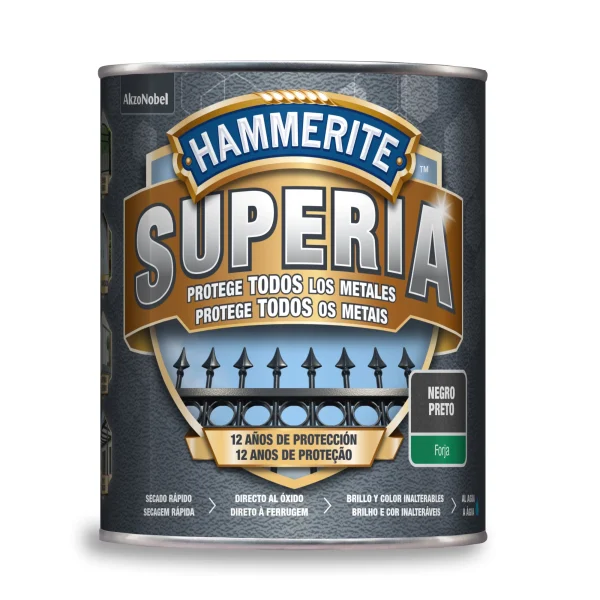 Hammerite Superia Liso Efecto Forja 750 ml