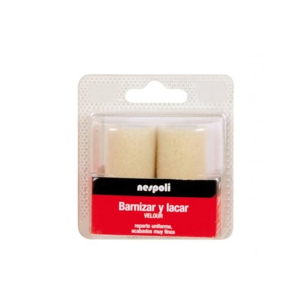 Pack Recambio Velour Barnizar y Lacar 6 cm. Ref. R62003 - 2 Recambios