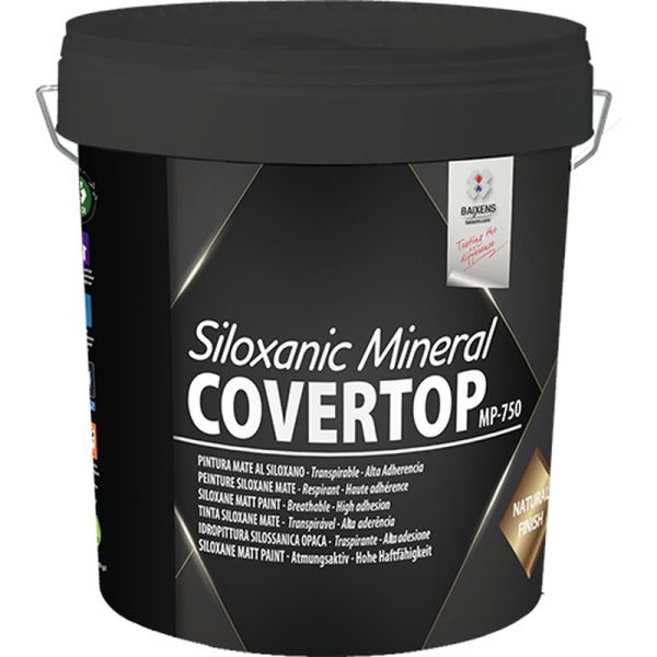 Plástico Mate Siloxano Covertop Blanco MP-750 12 lt